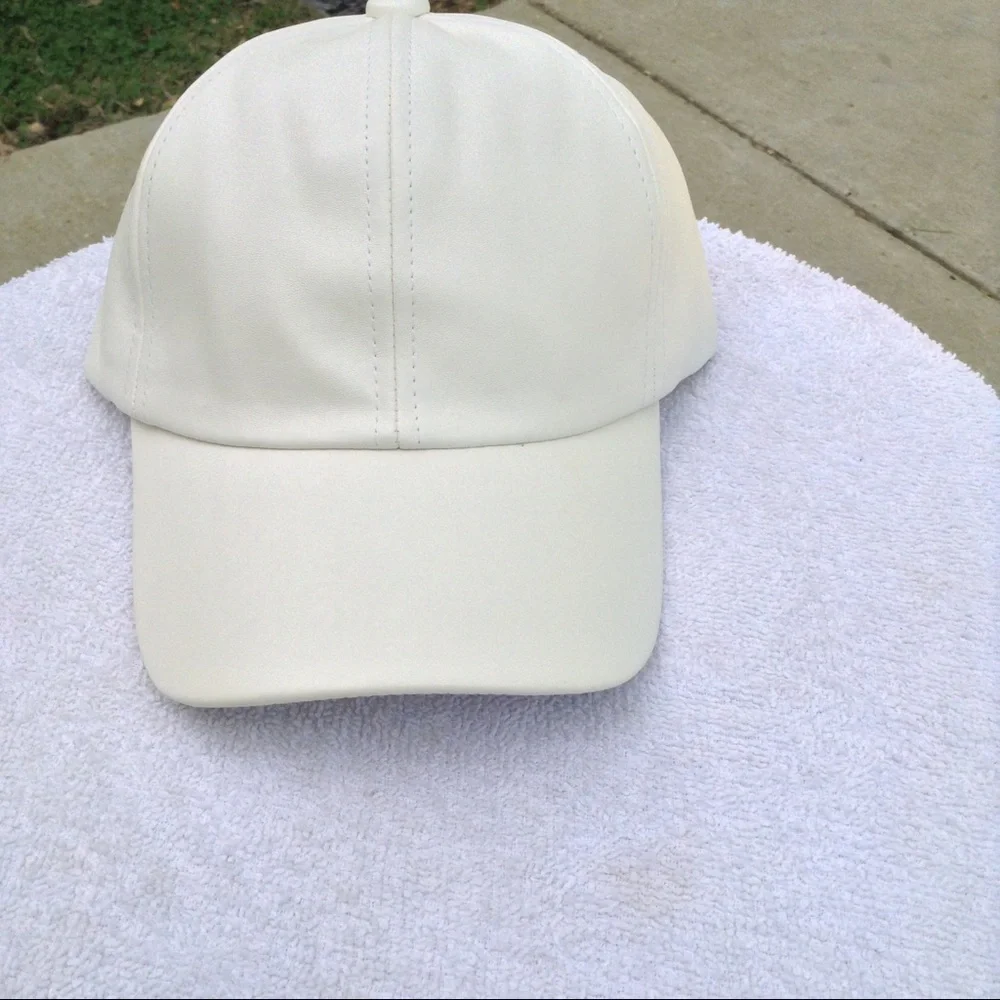 Unisex Faux‎ Leather Baseball granddaddy cap hat